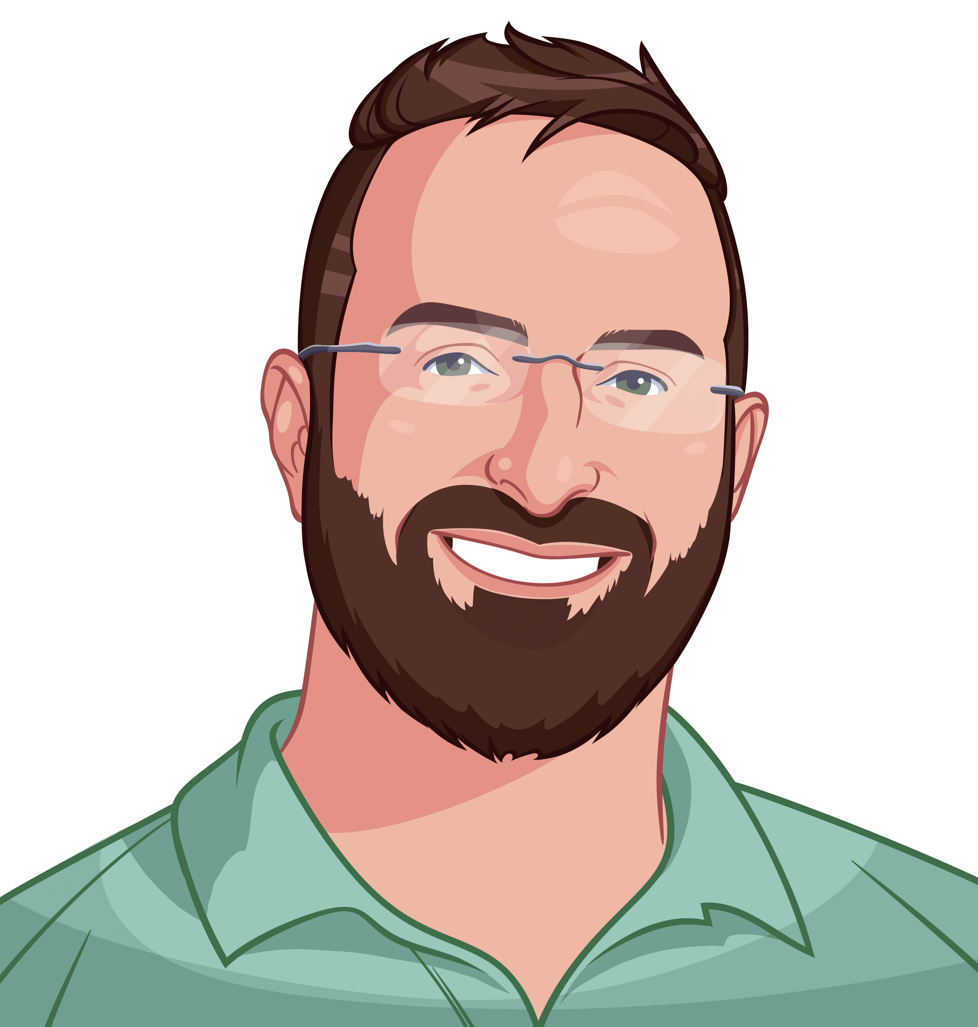 Cartoon avatar — Max