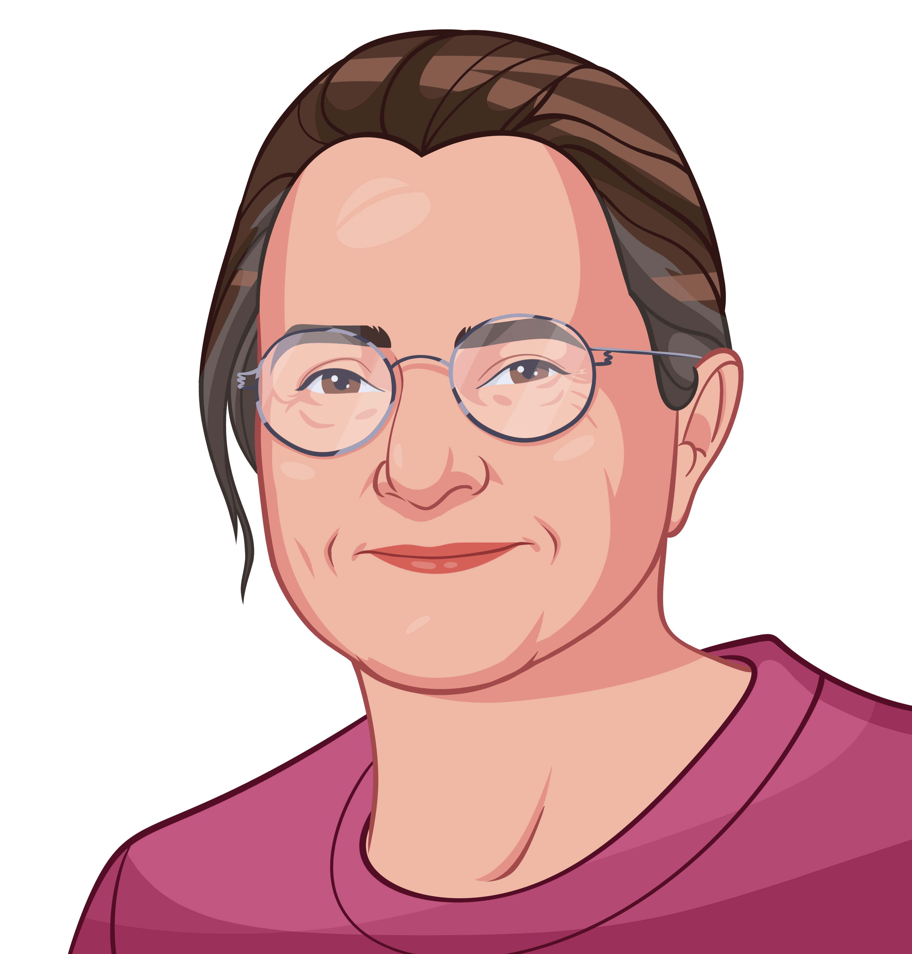 Cartoon avatar — Steffi